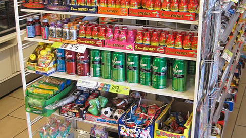 7-Eleven Energy Drink Merchandising